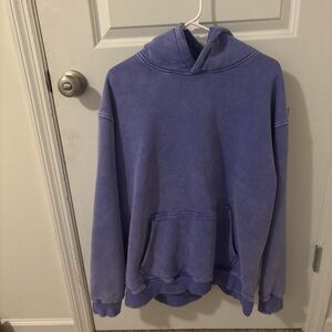 Purple Oversized Hoodie